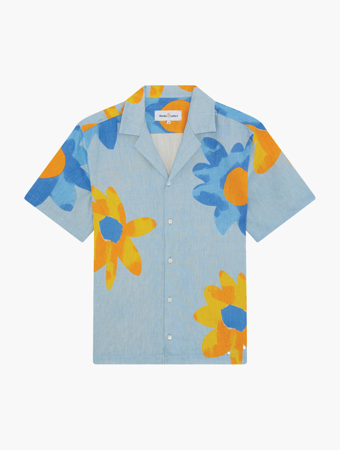 FLORAL ROBERTO LINEN SHIRT