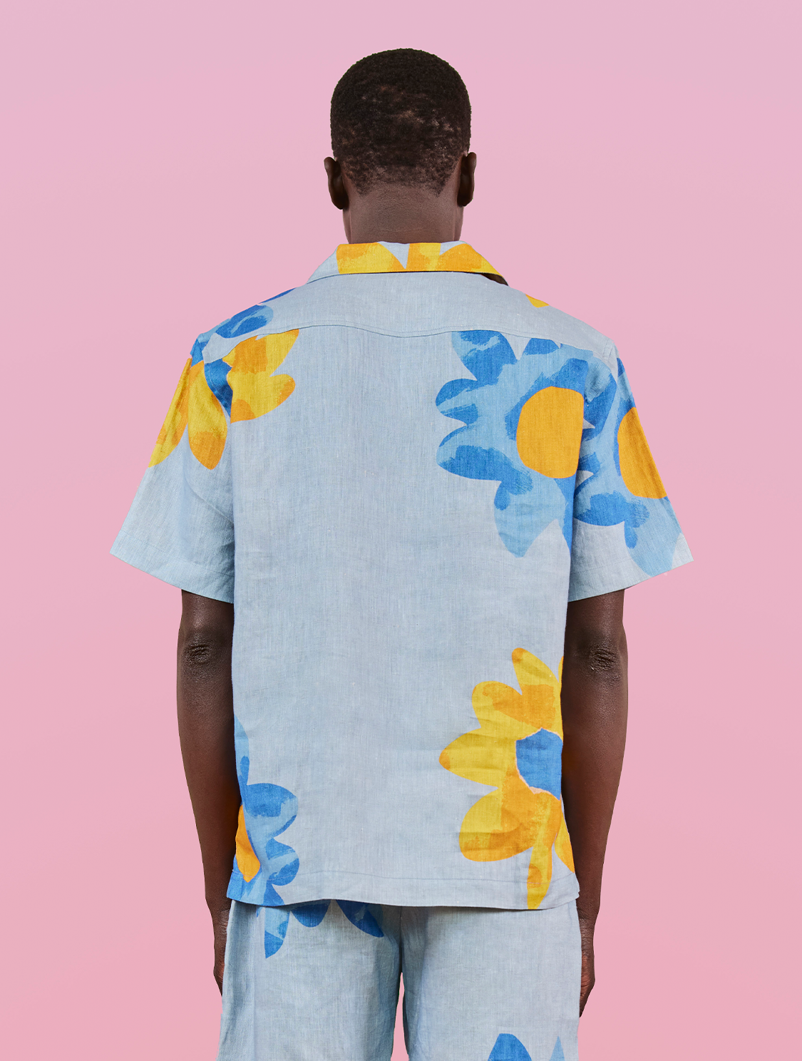 FLORAL ROBERTO LINEN SHIRT