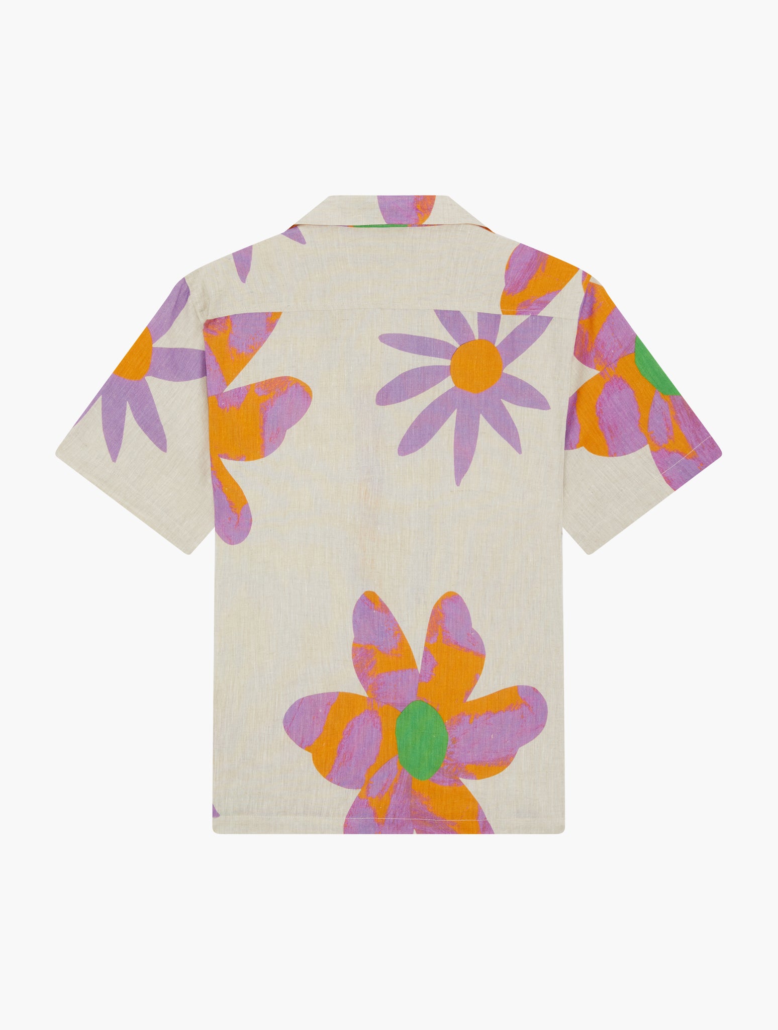 FLORAL ROBERTO LINEN SHIRT