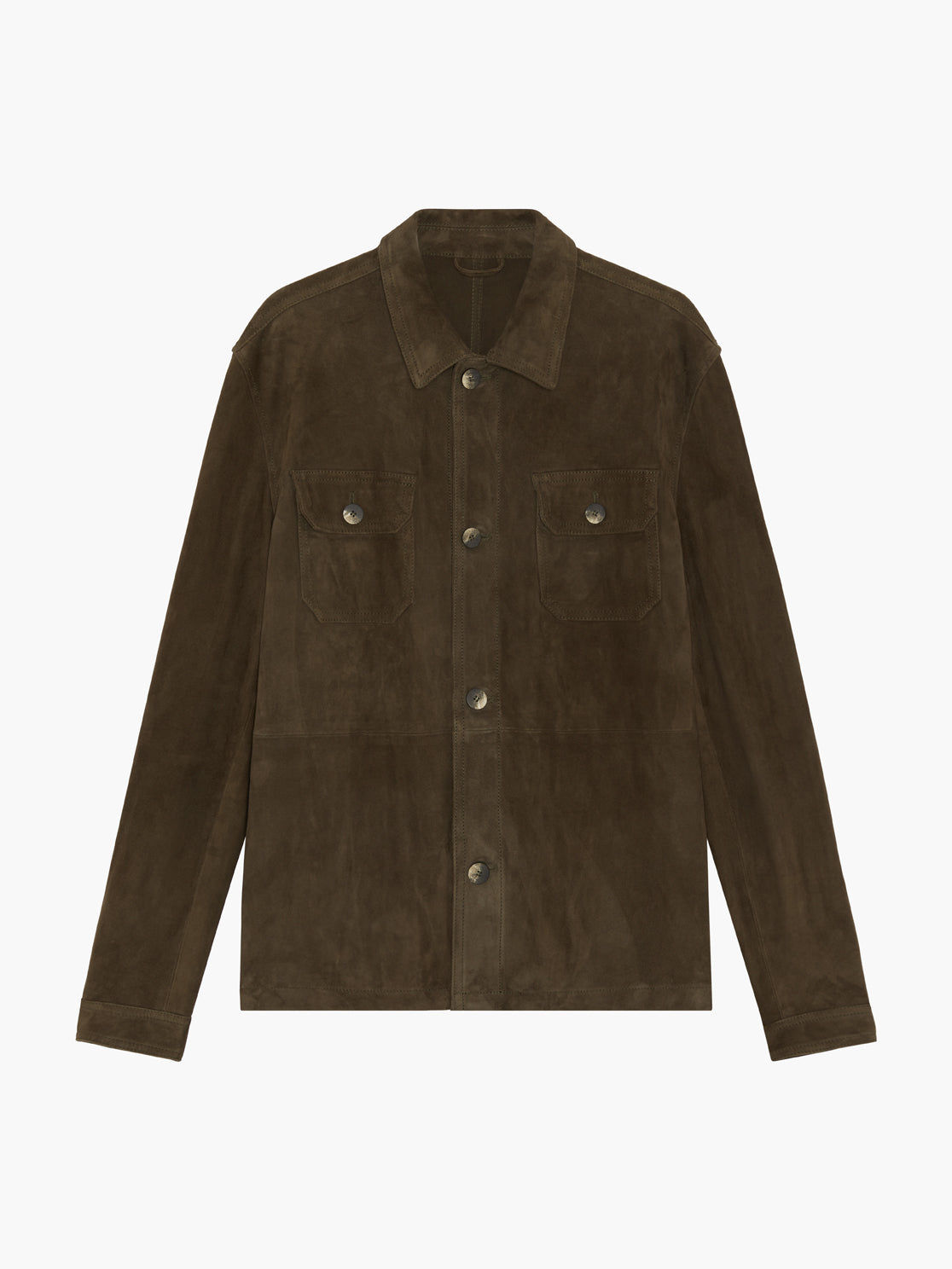 RAVI SUEDE OVERSHIRT