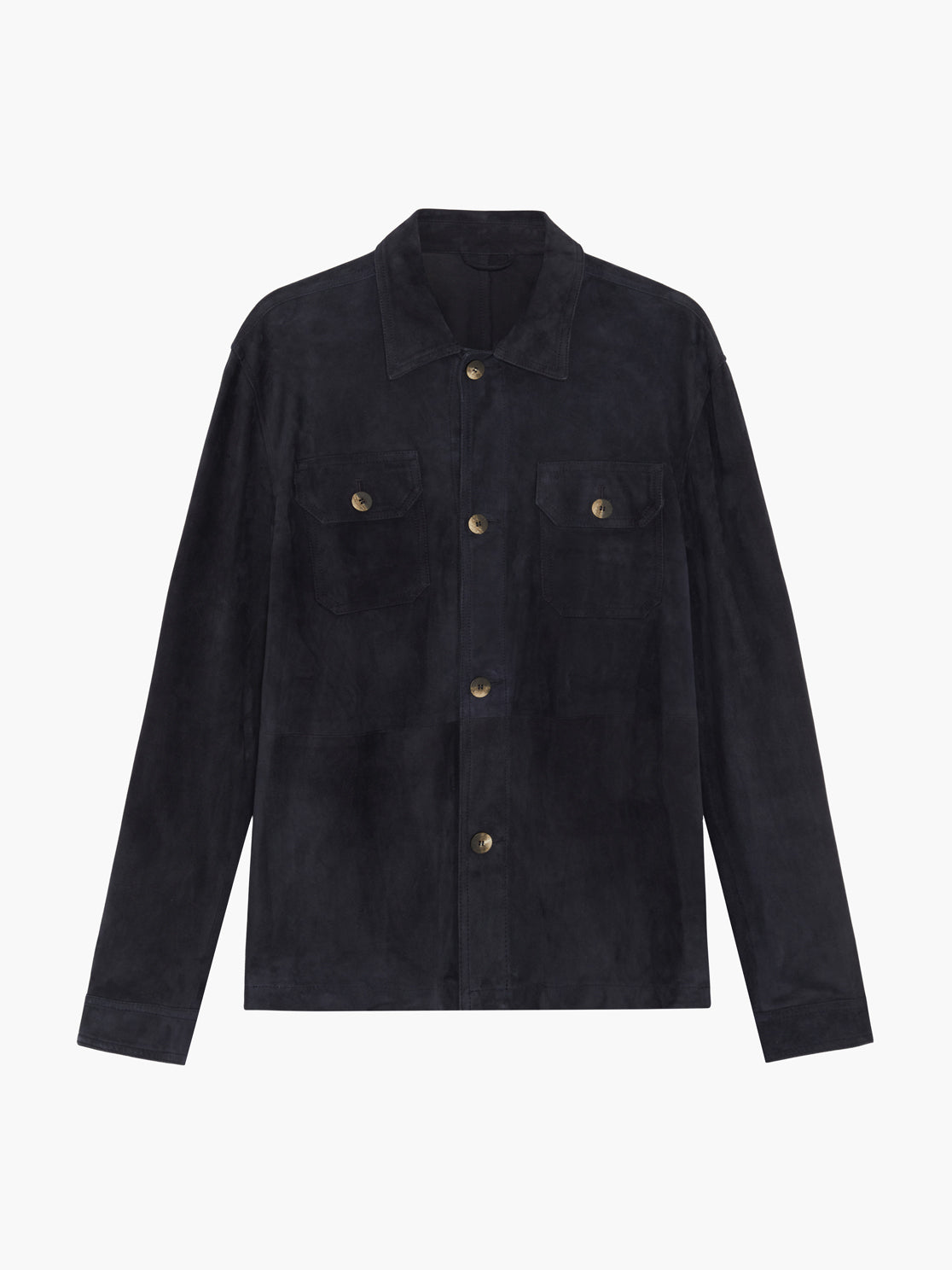 RAVI SUEDE OVERSHIRT