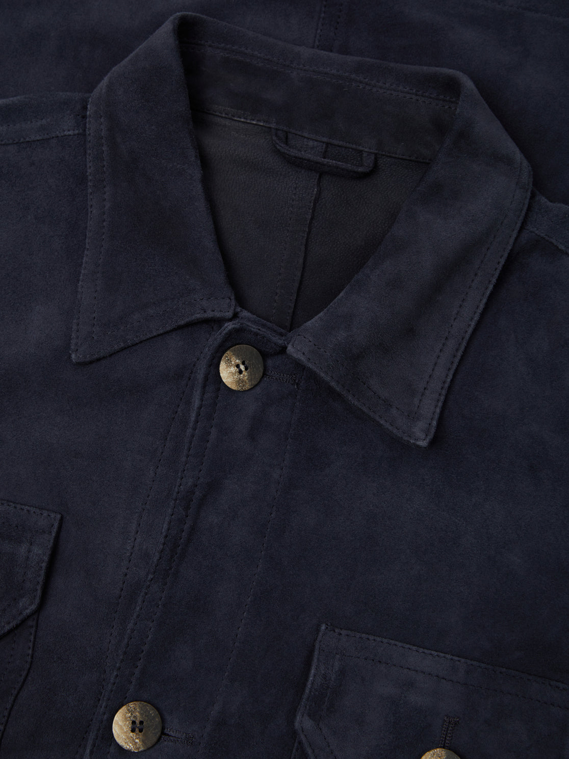 RAVI SUEDE OVERSHIRT