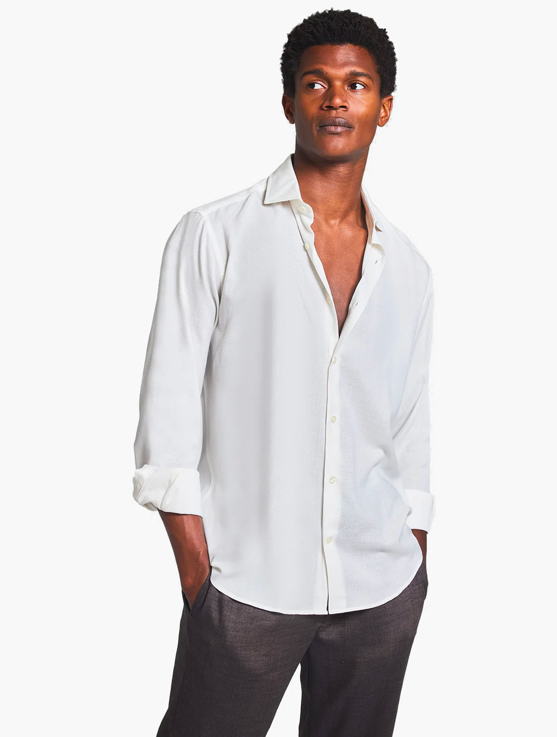 ANTONIO WOOL BLEND SHIRT