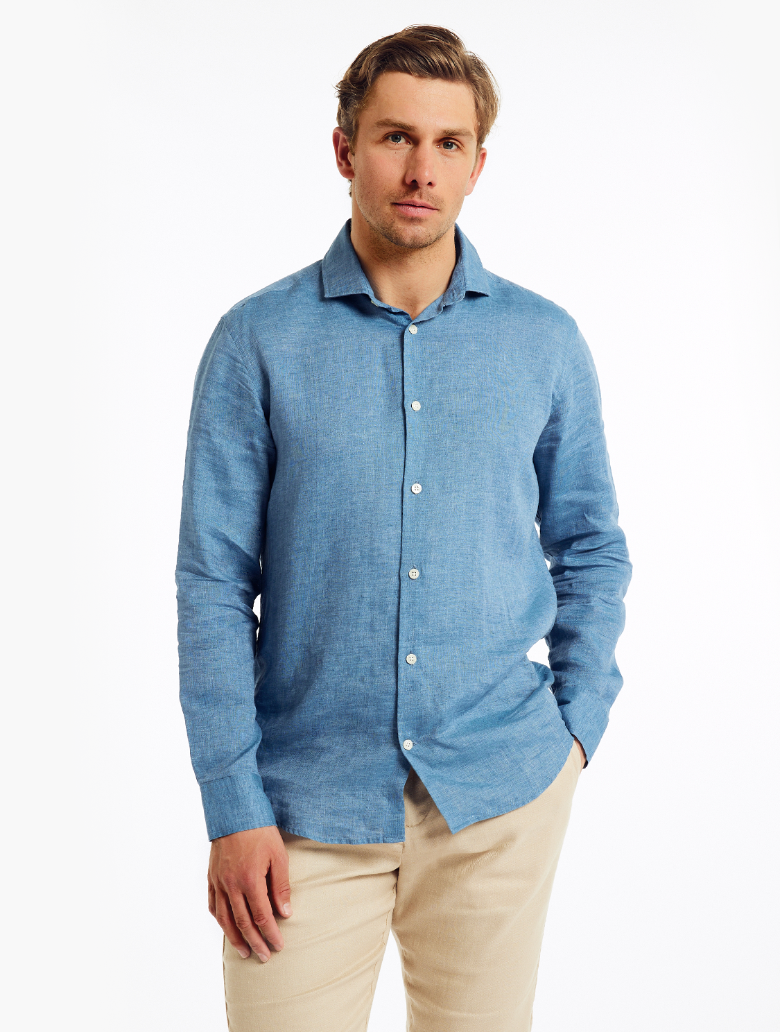 ANTONIO LINEN SHIRT