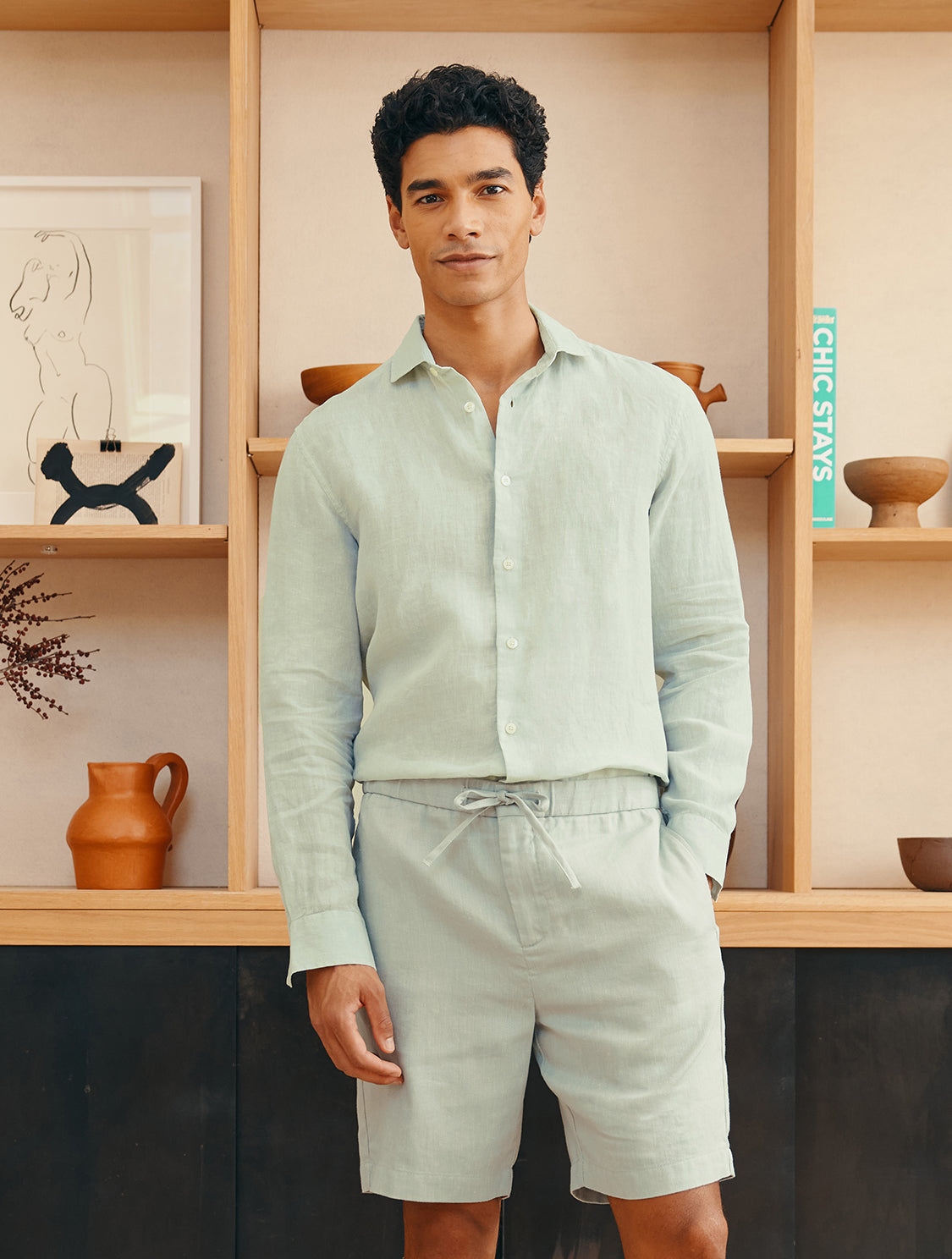 ANTONIO LINEN SHIRT