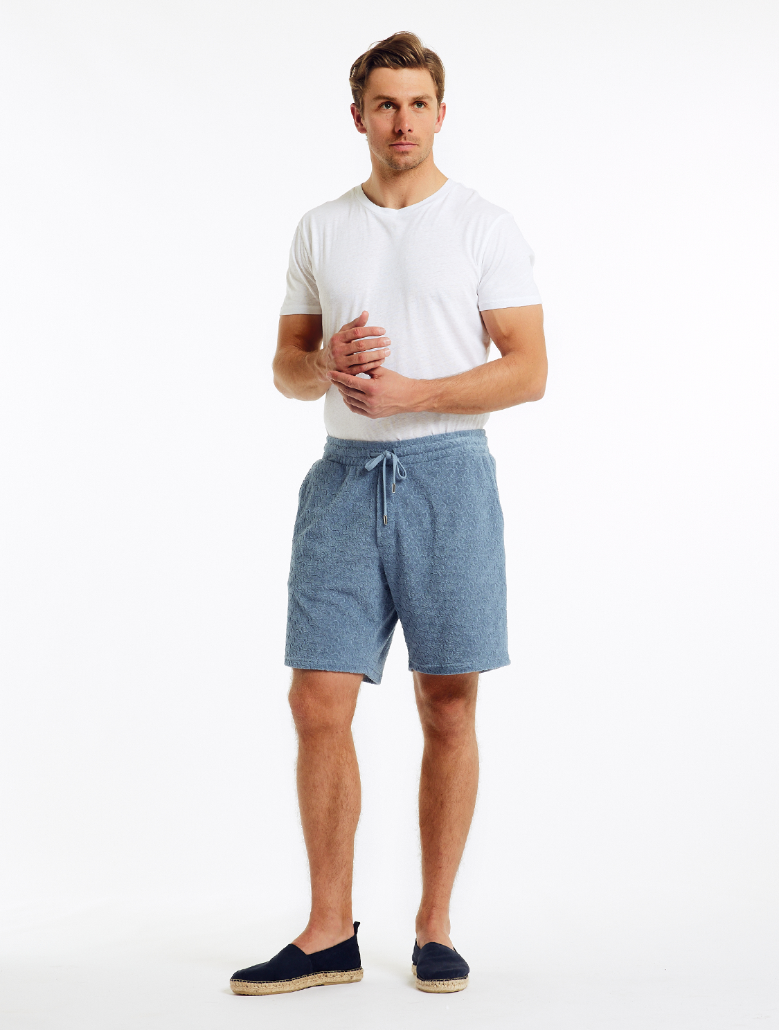 AUGUSTO TERRY COTTON SHORTS