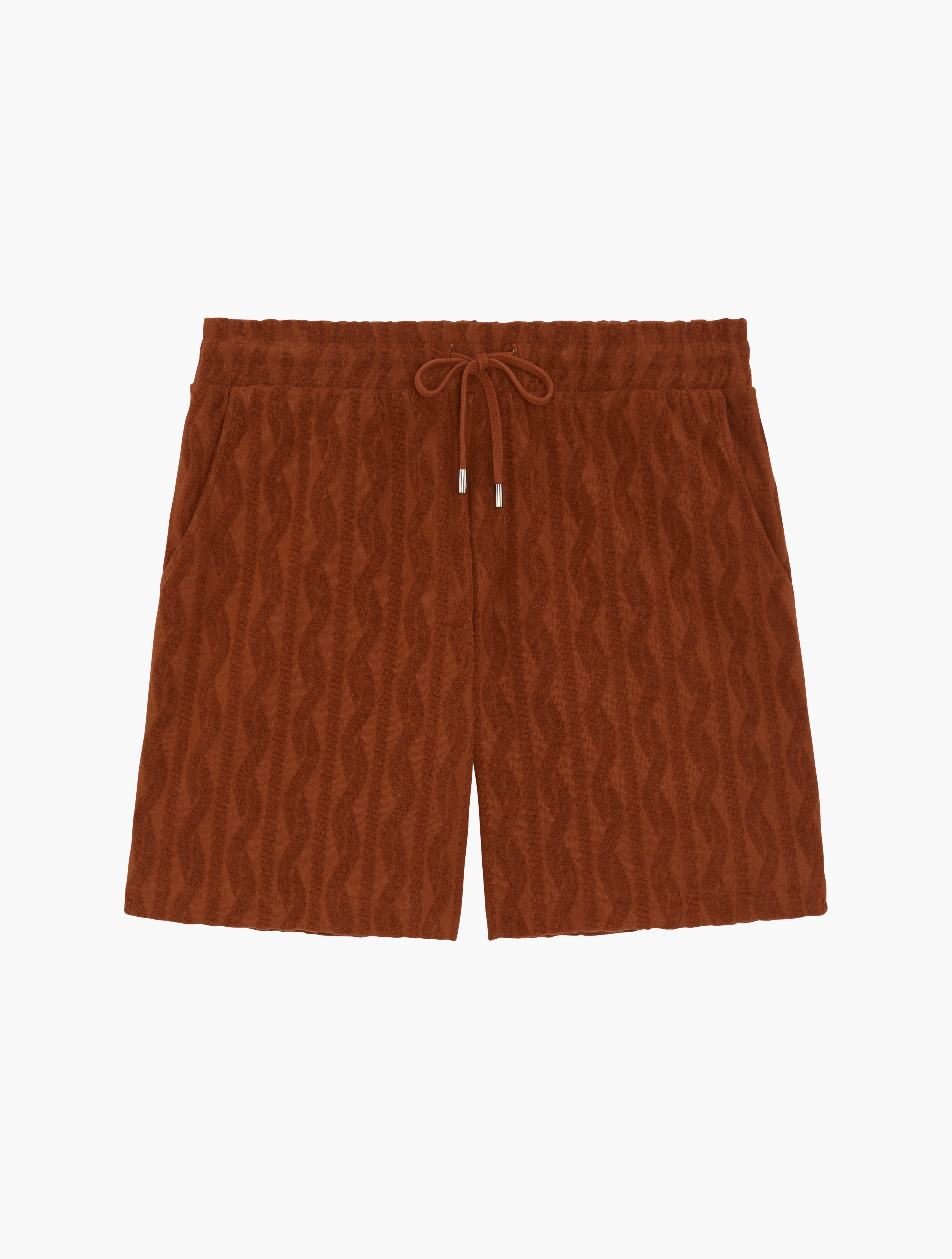 AUGUSTO TERRY COTTON SHORTS