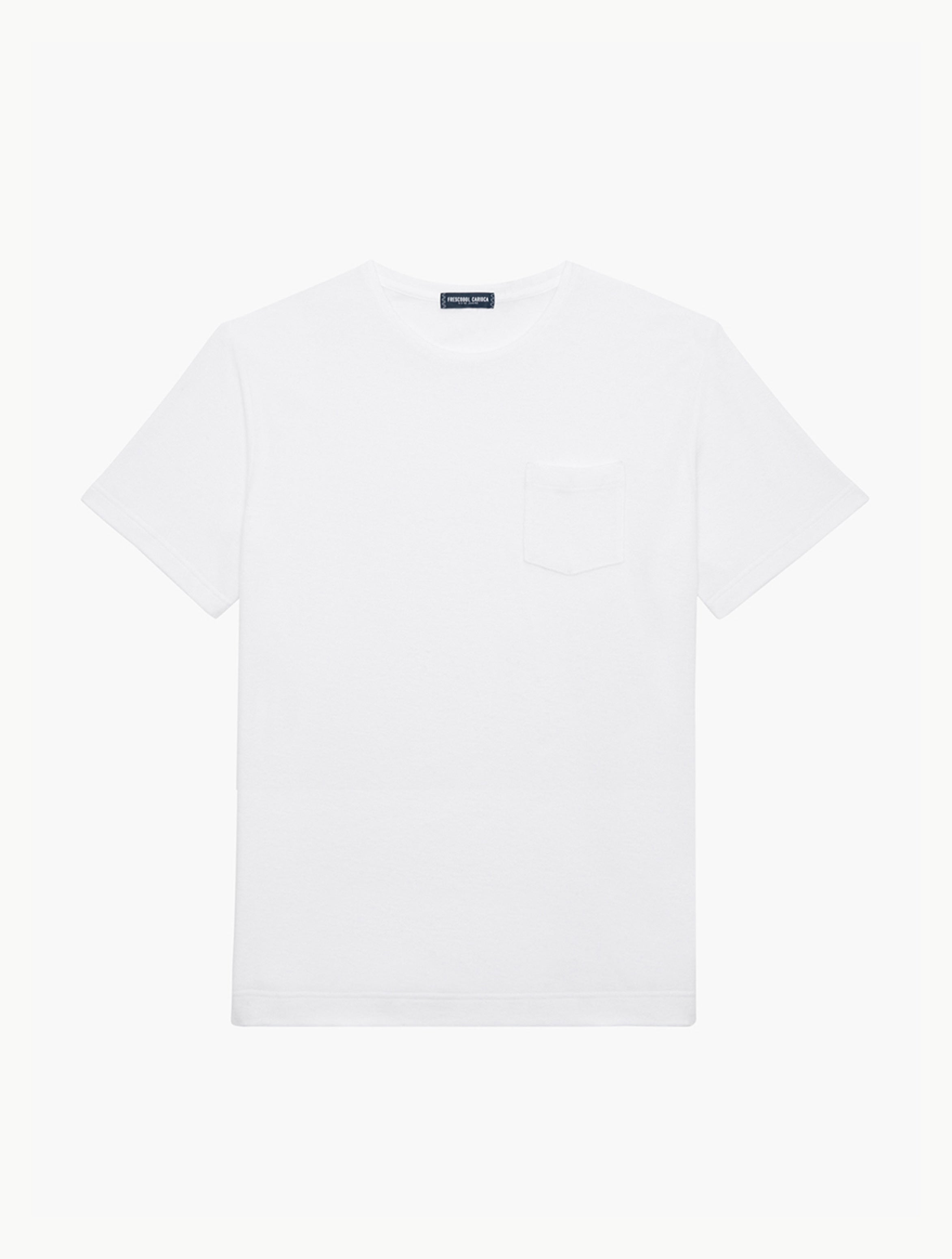 CARMO TERRY COTTON T-SHIRT