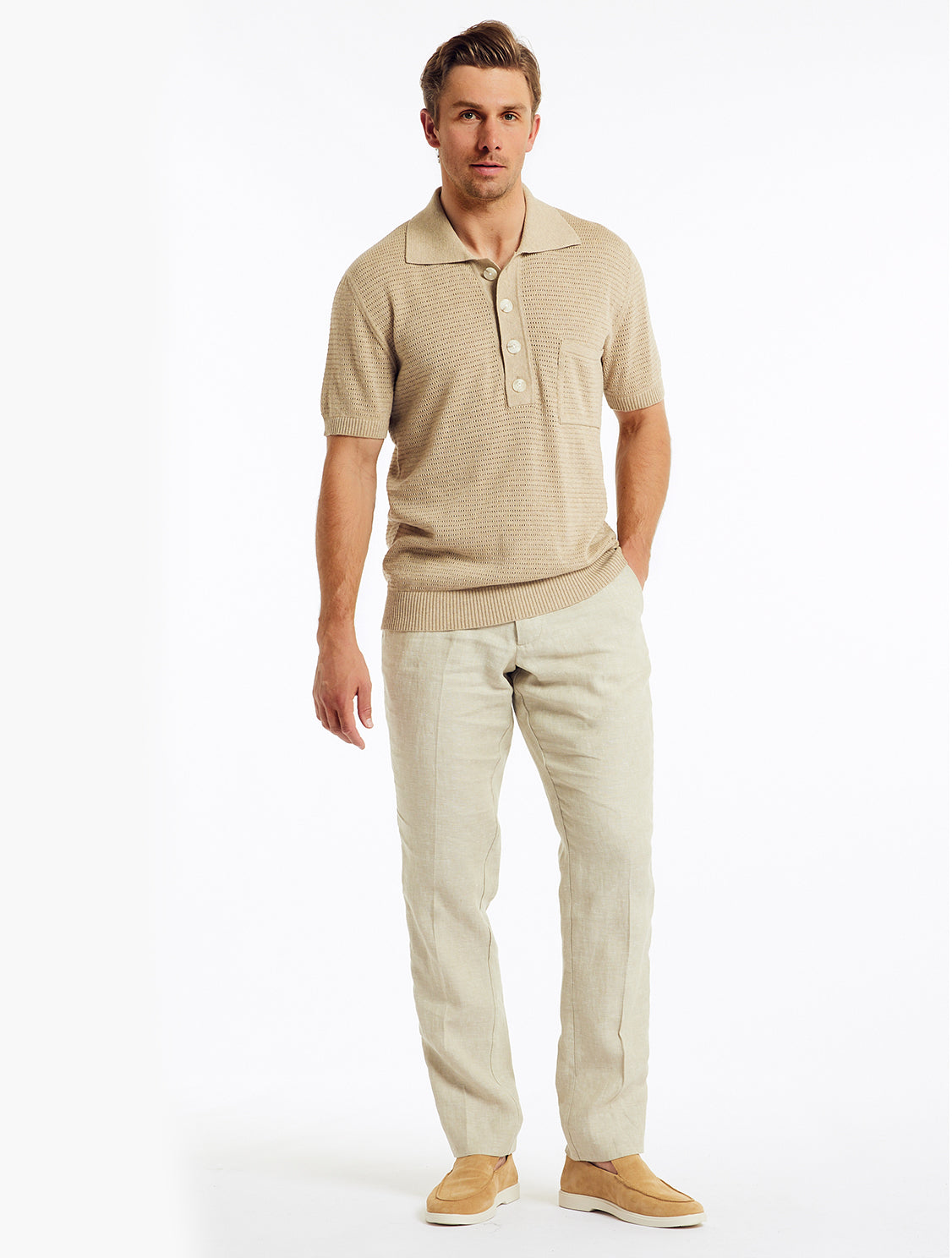 CLEMENTE KNIT POLO