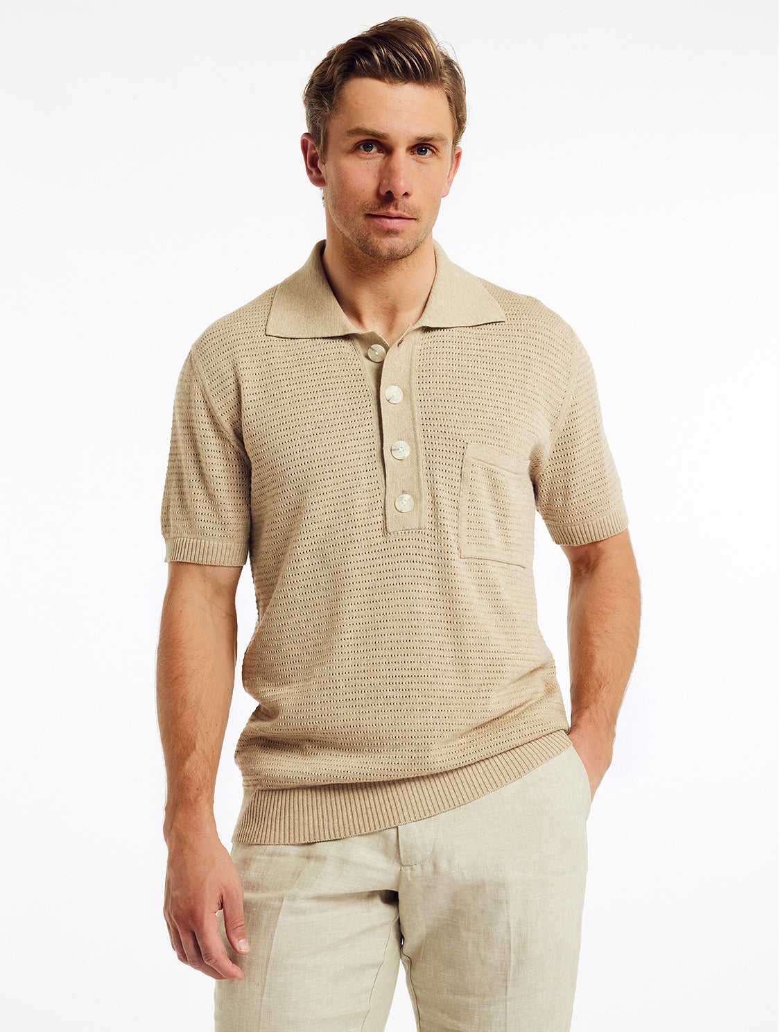 CLEMENTE KNIT POLO