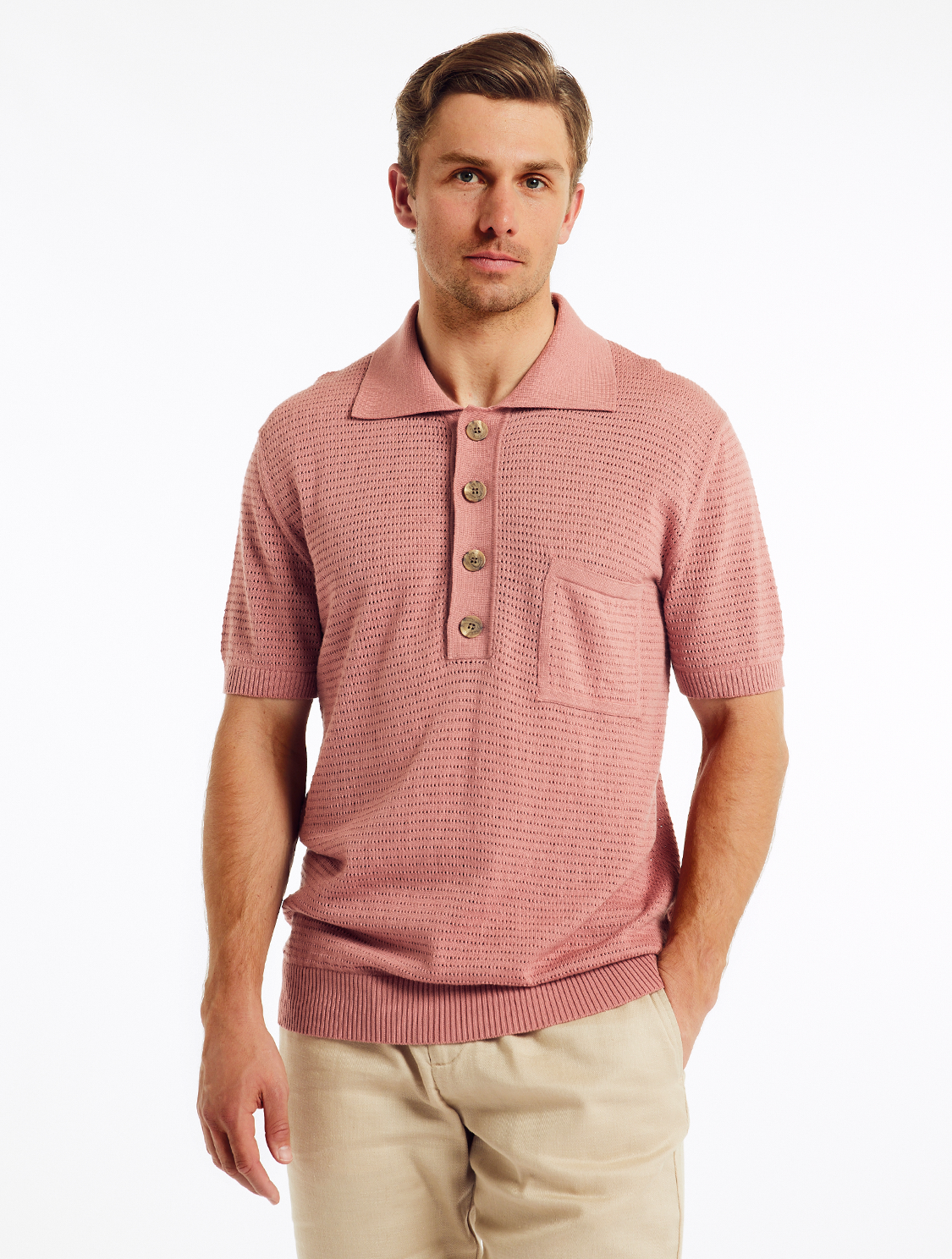 CLEMENTE KNIT POLO