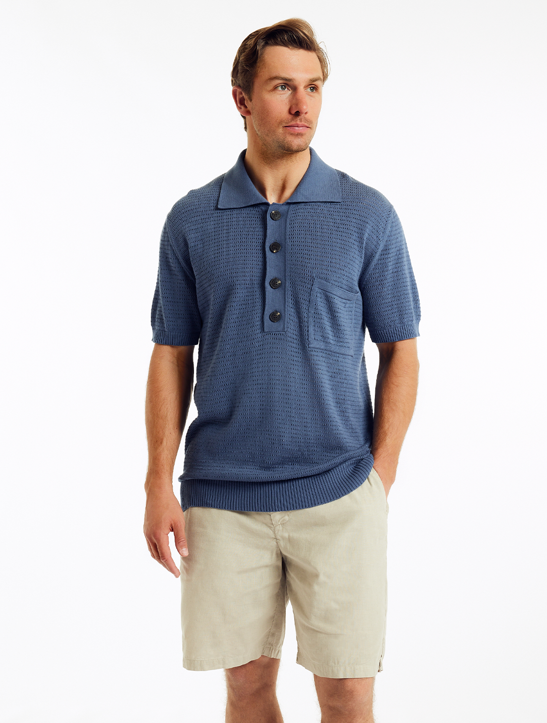 CLEMENTE KNIT POLO