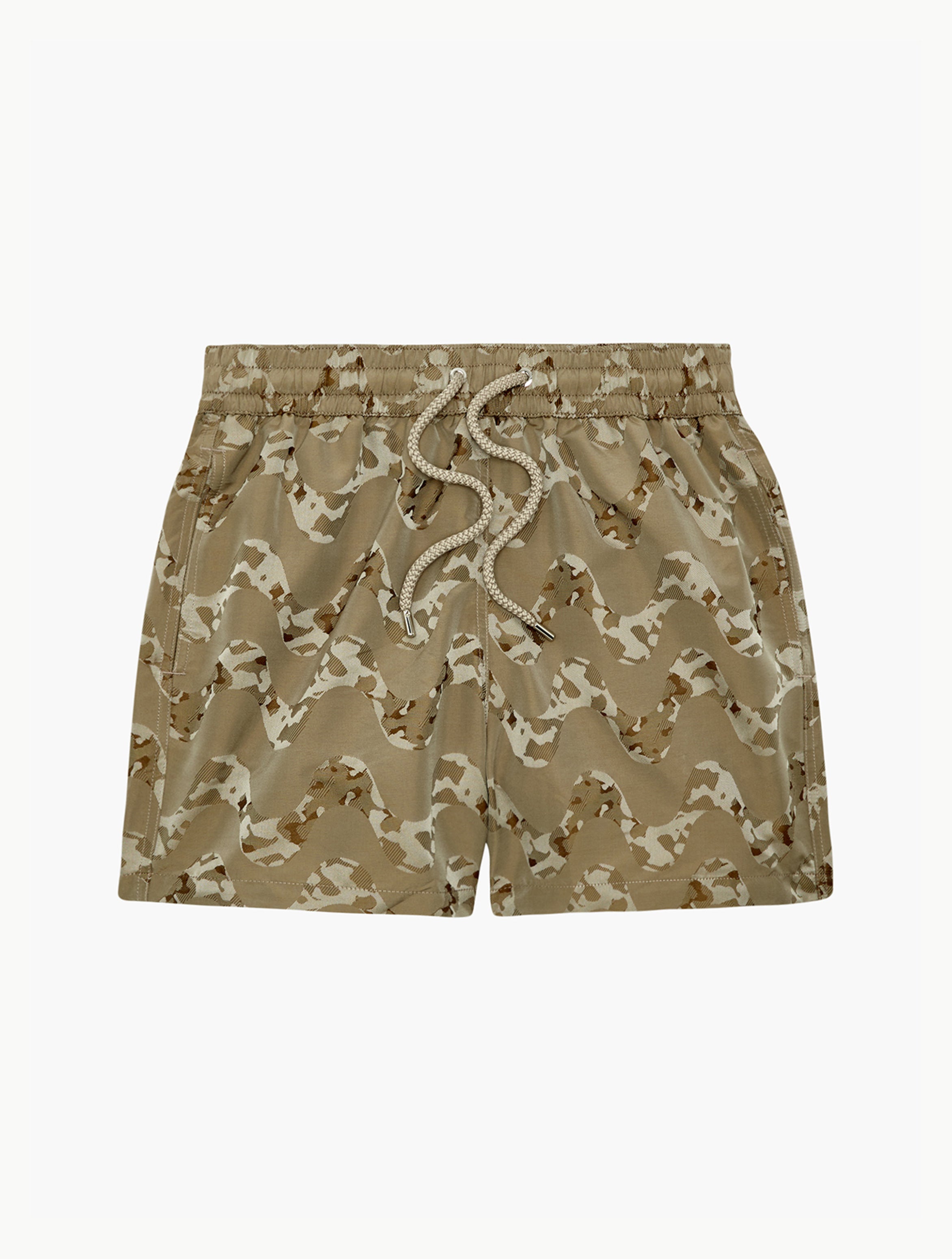 COPA CAMO JACQUARD SPORT SWIM SHORTS