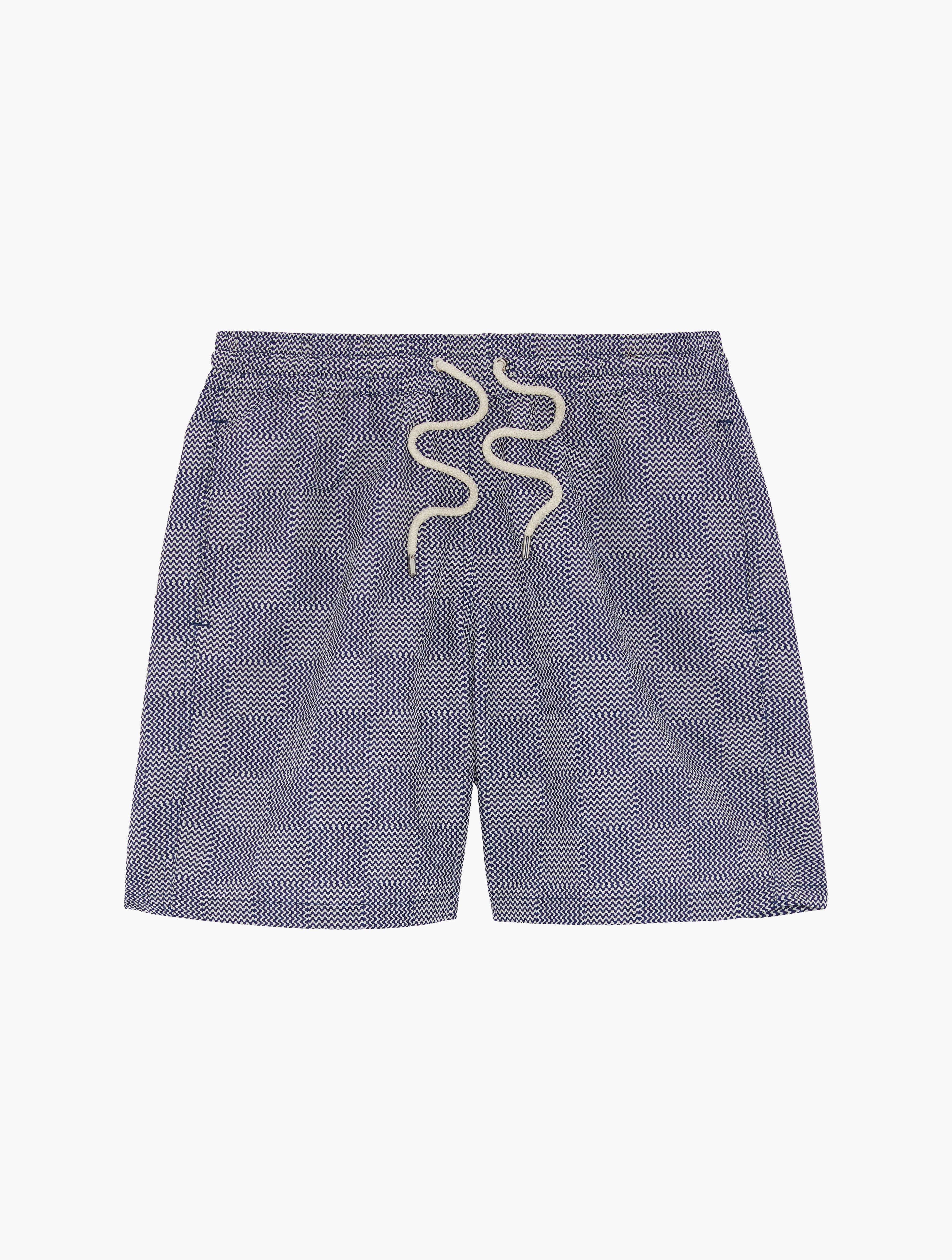 COPA CHECK SANTOS SWIM SHORTS