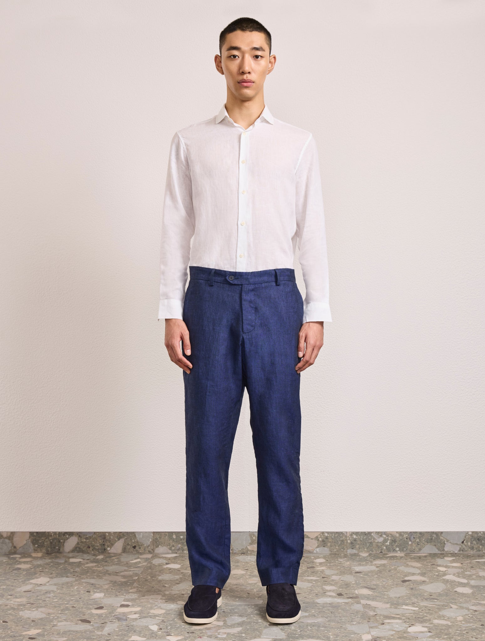 AFFONSO LINEN TROUSERS