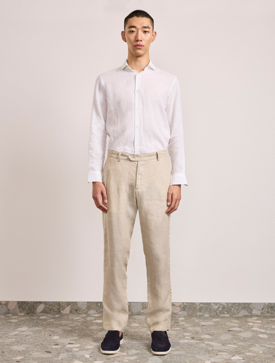 AFFONSO LINEN TROUSERS