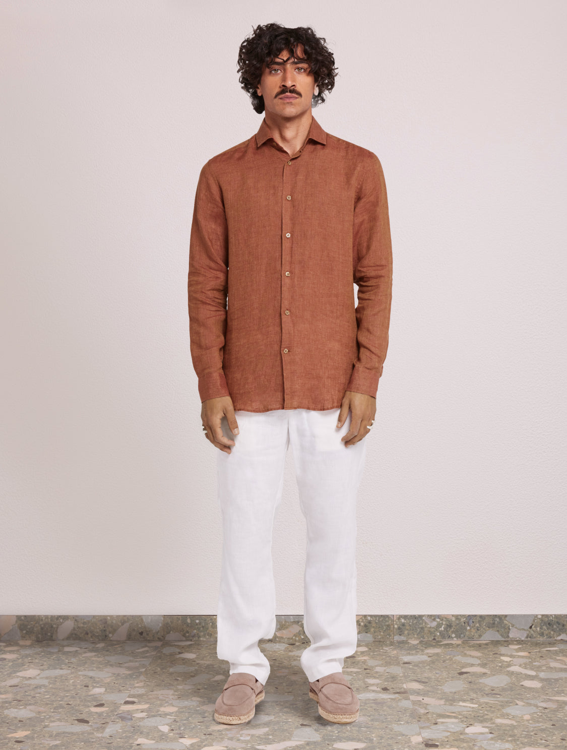 ANTONIO LINEN SHIRT