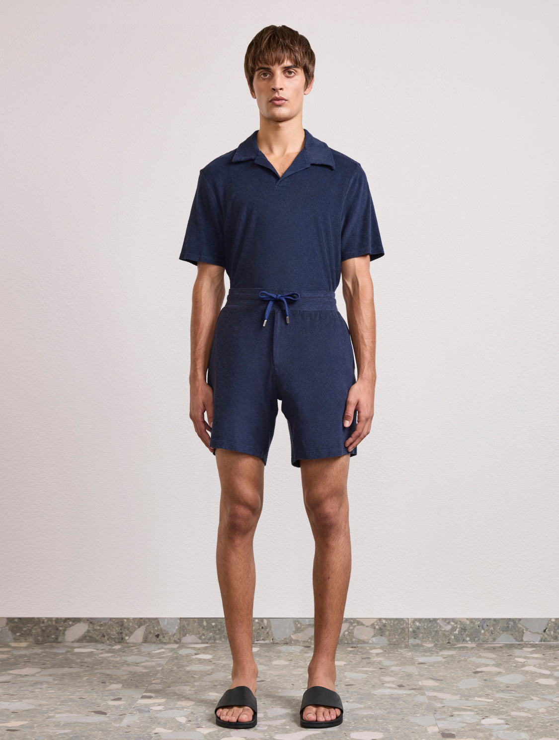 AUGUSTO TERRY COTTON SHORTS