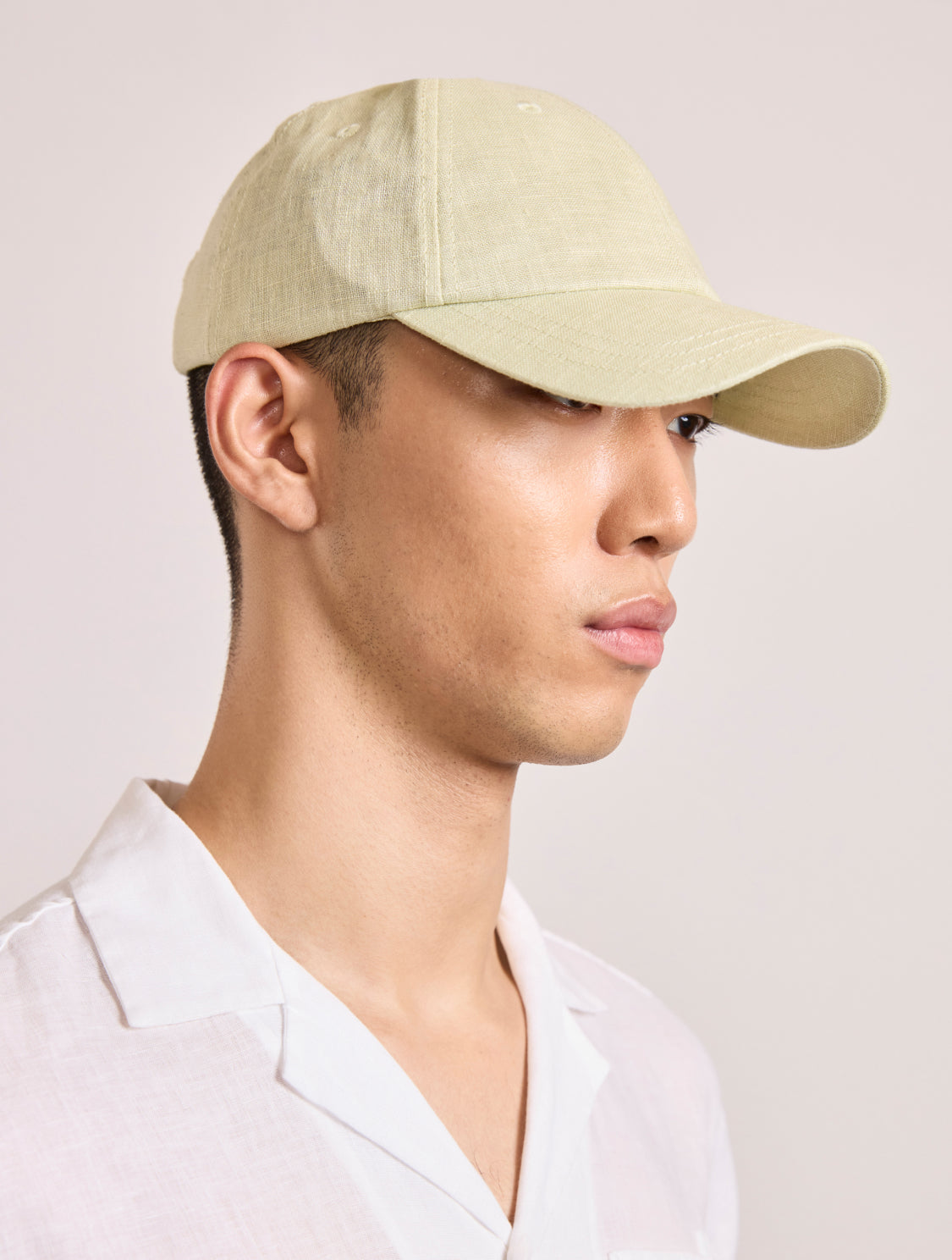 FERNANDO LINEN CAP