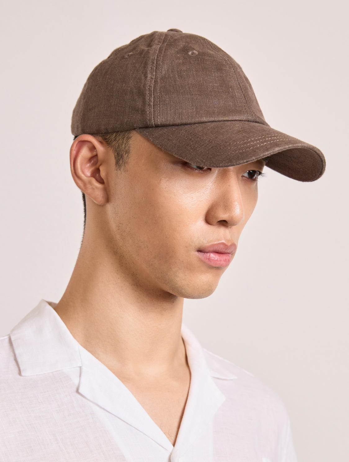 FERNANDO LINEN CAP