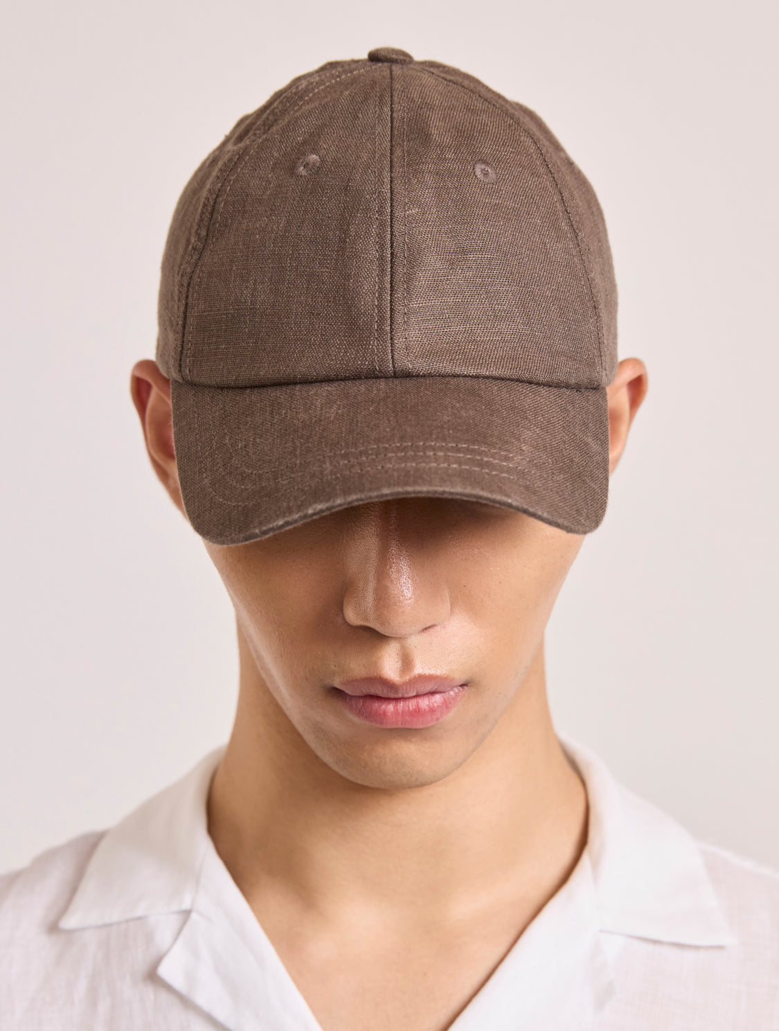 FERNANDO LINEN CAP