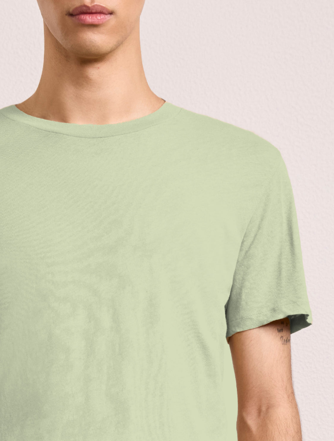 LUCIO LINEN-COTTON T-SHIRT