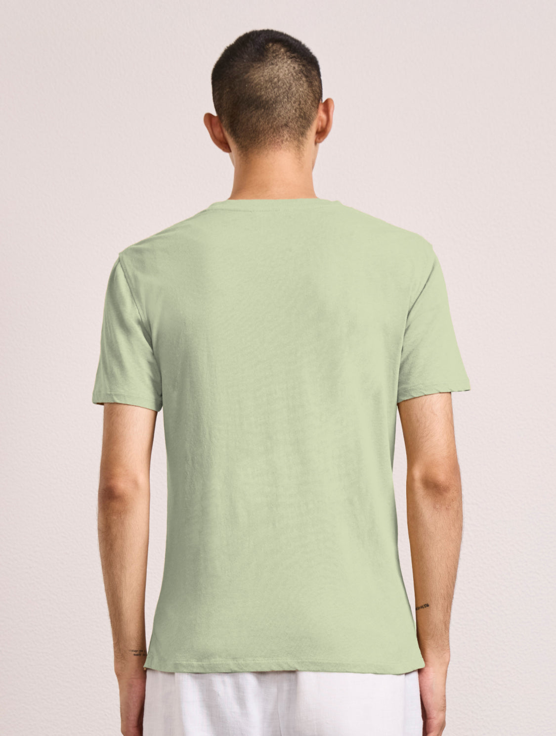 LUCIO LINEN-COTTON T-SHIRT