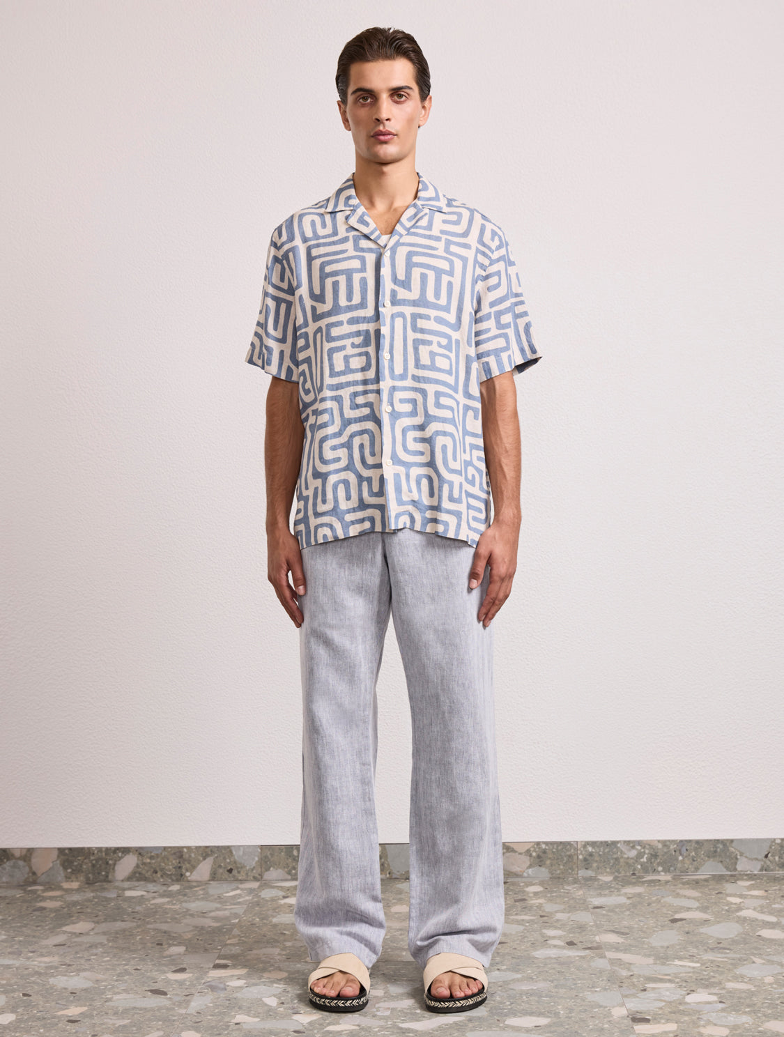 KUBA ROBERTO LINEN SHIRT