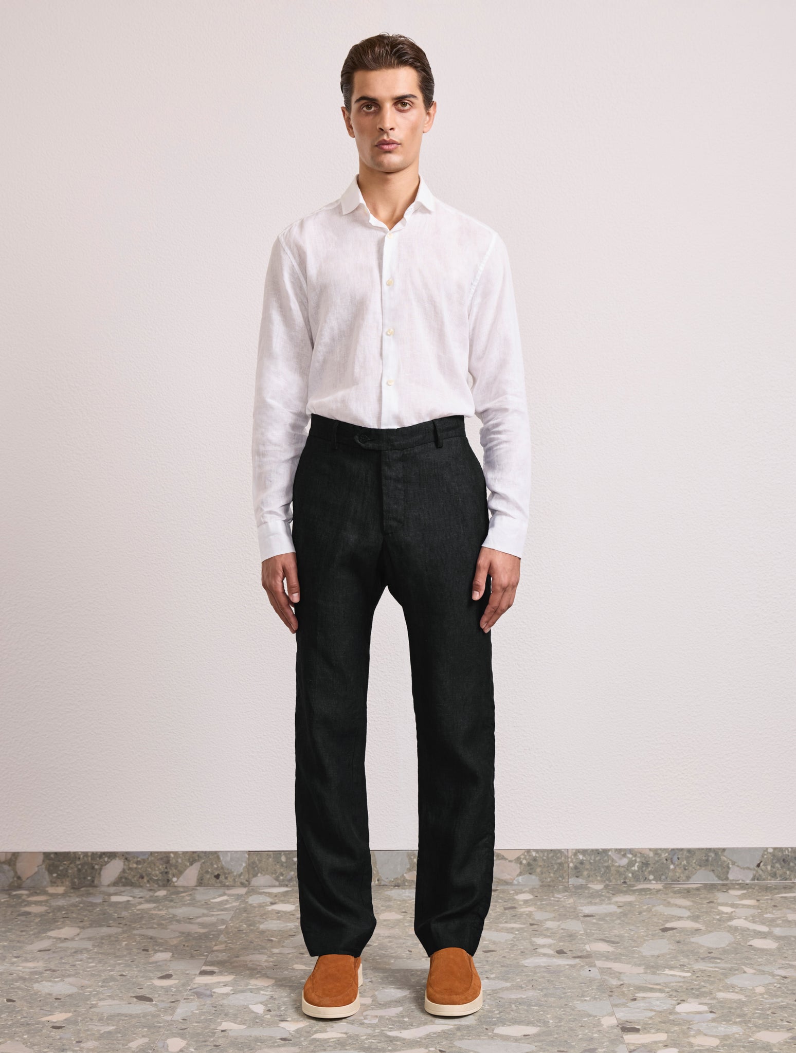 AFFONSO LINEN TROUSERS