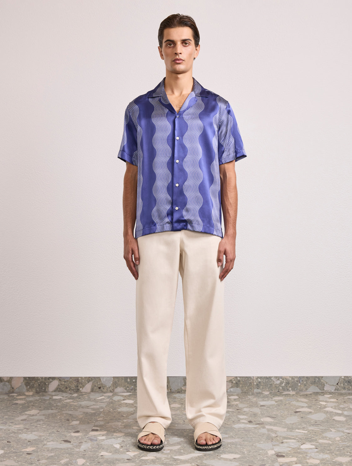 DUO CABANA ROBERTO SILK SHIRT