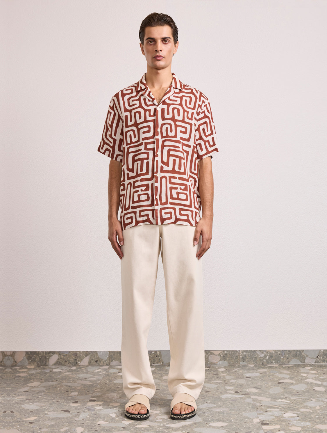 KUBA ROBERTO LINEN SHIRT