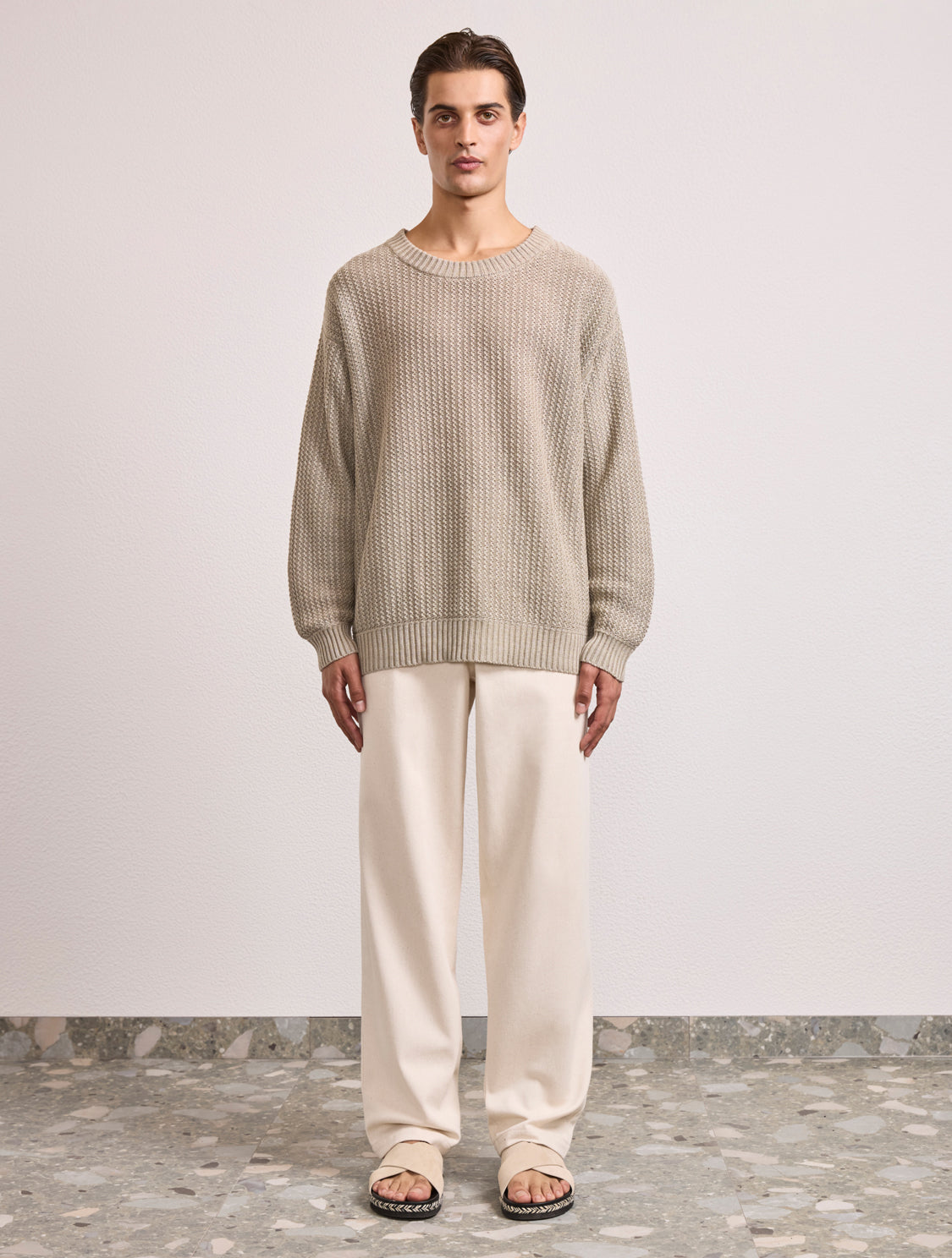 JARDIM LINEN SWEATER