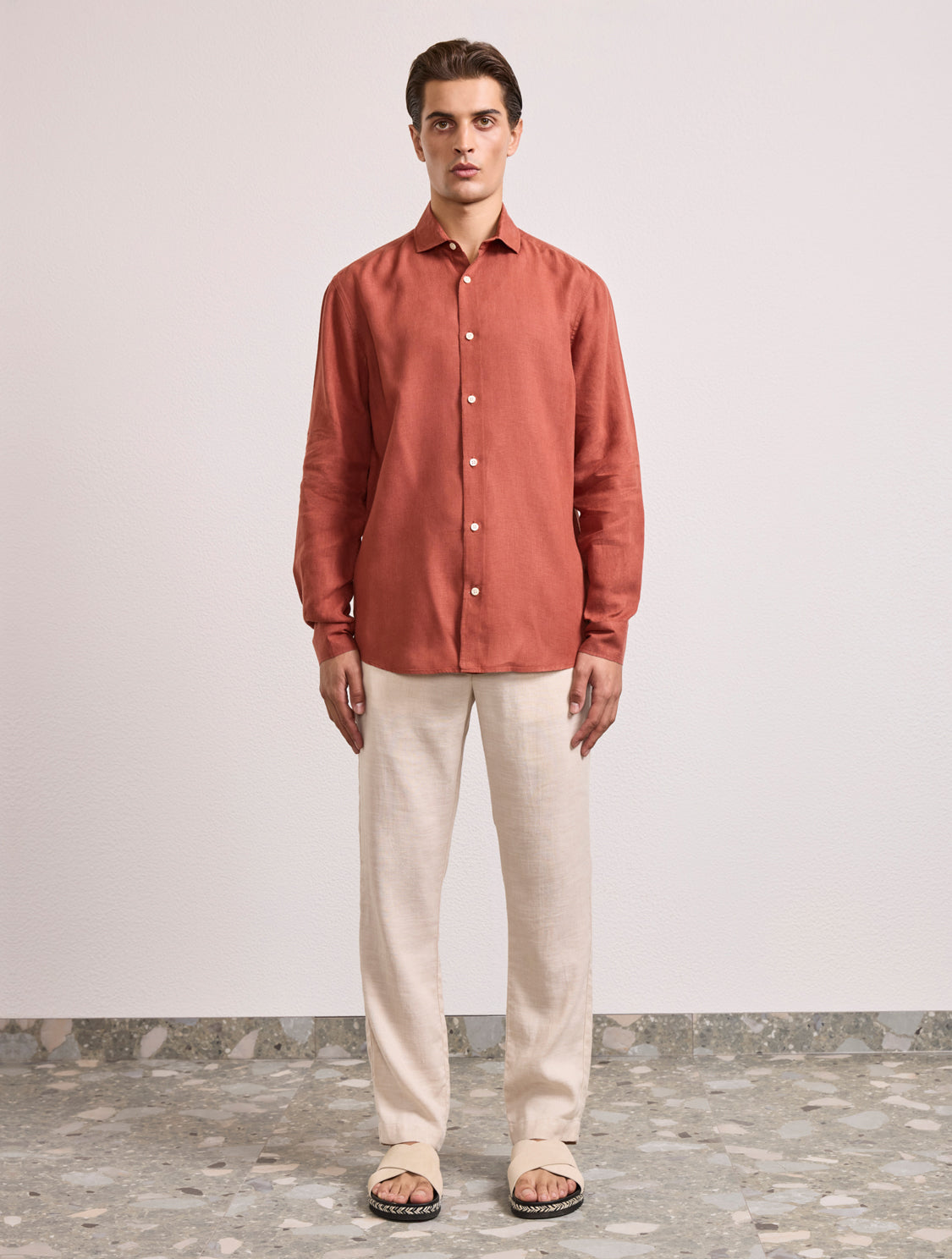 ANTONIO LINEN SHIRT