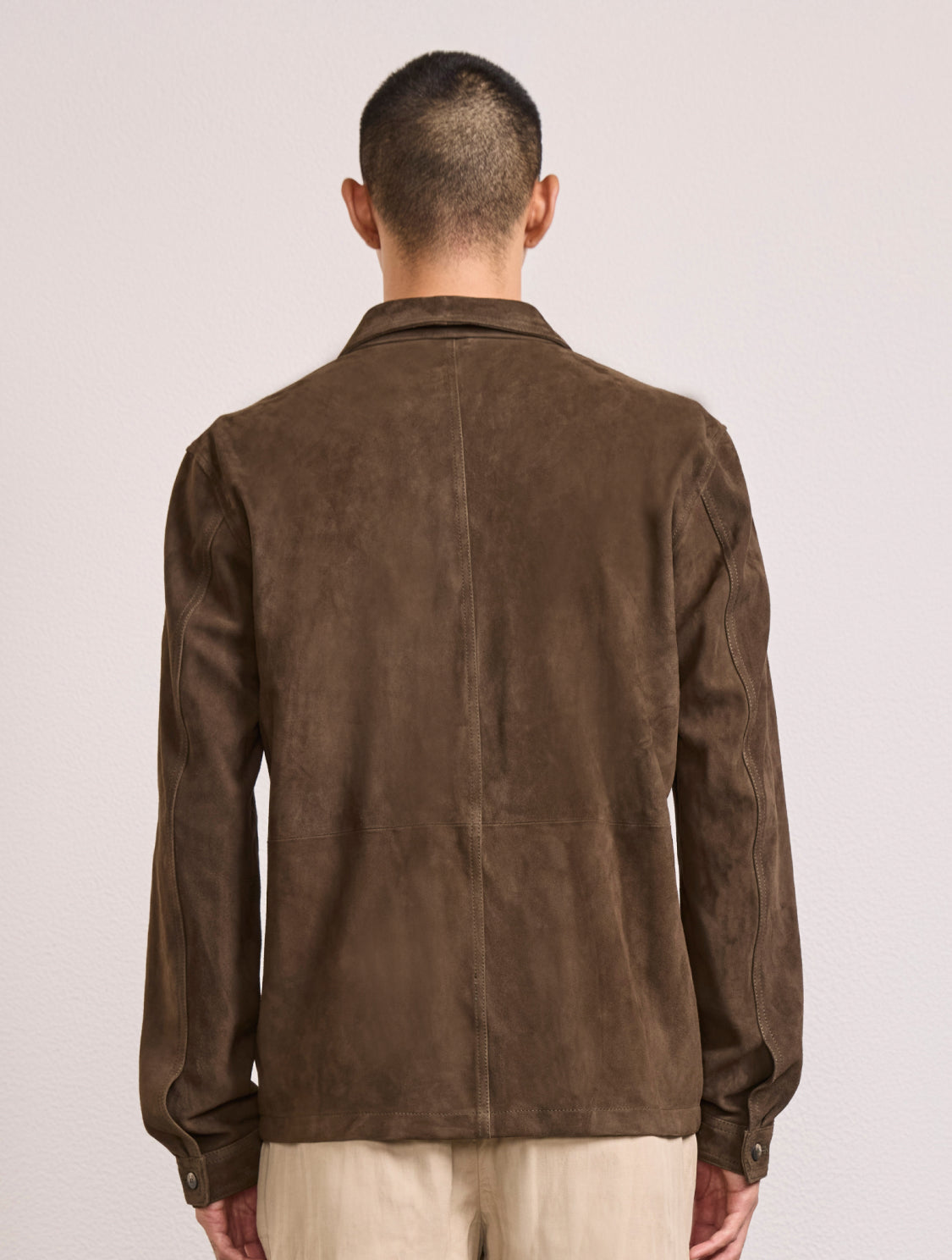 RAVI SUEDE OVERSHIRT