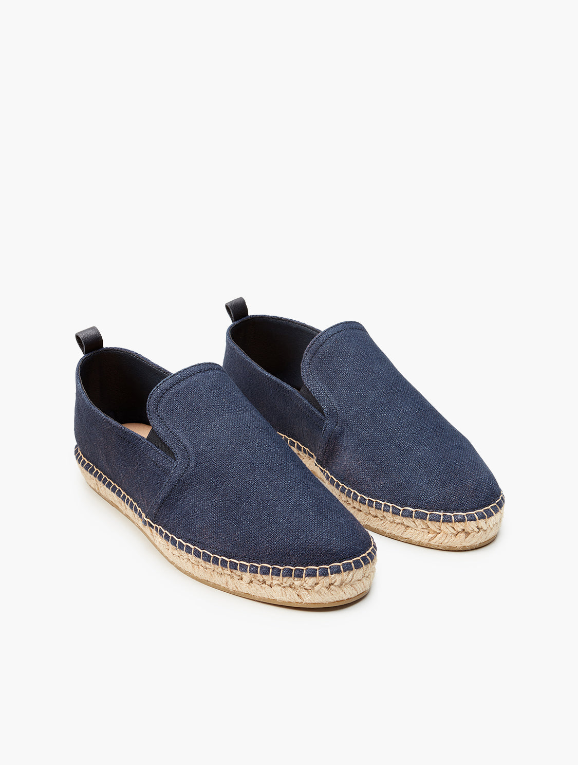 EMMANUEL LINEN ESPADRILLES