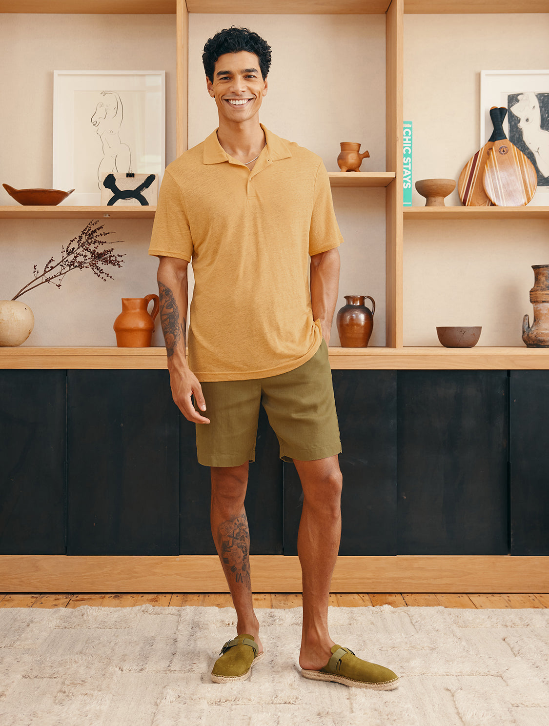 FELIPE LINEN SHORTS