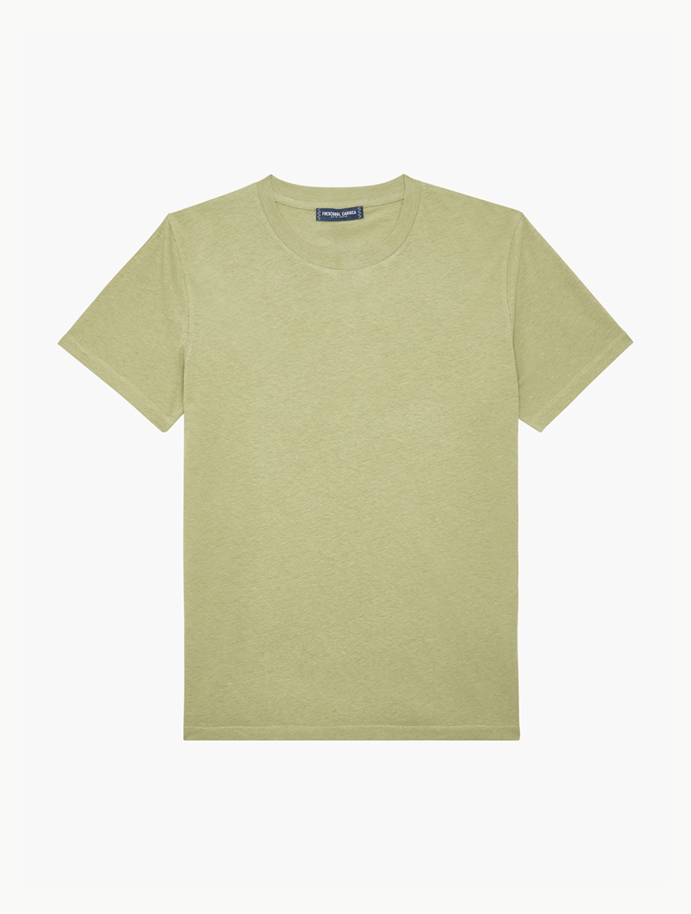 LUCIO LINEN-COTTON T-SHIRT