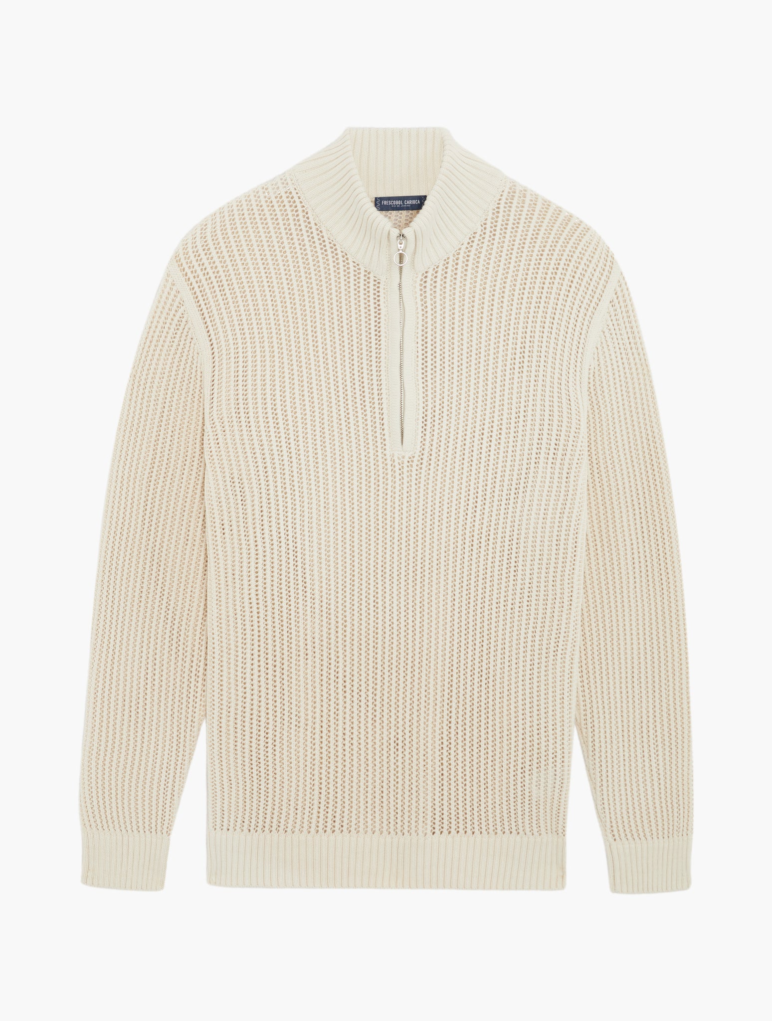 MAXIMO HALF-ZIP KNIT SWEATER