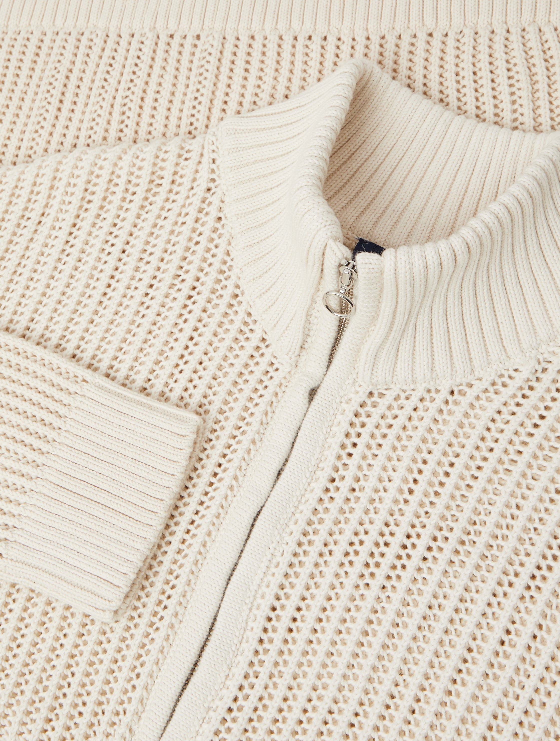 MAXIMO HALF-ZIP KNIT SWEATER