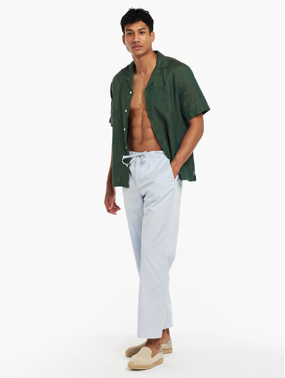 MENDES COTTON TROUSERS