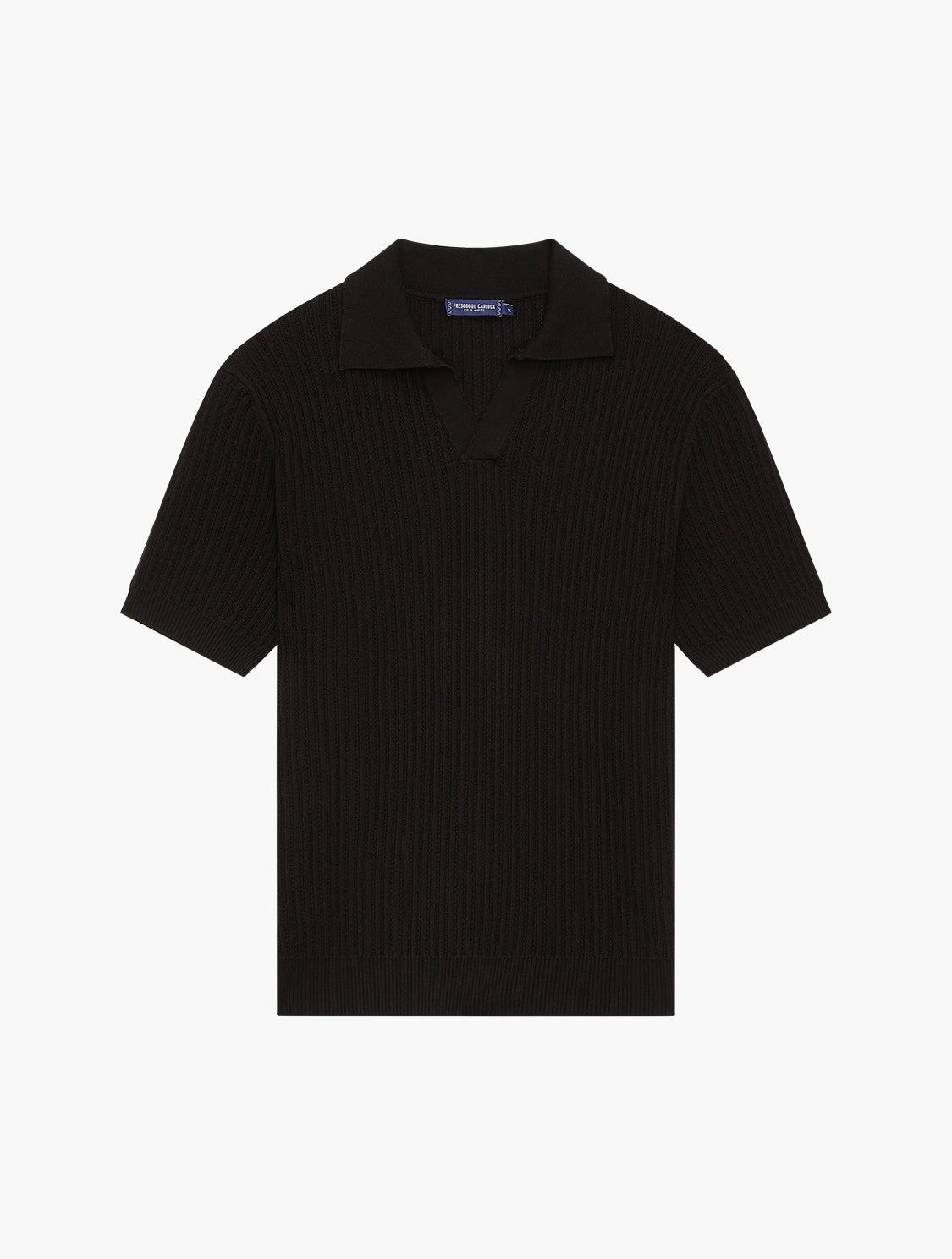 RINO CHAIN STITCH KNIT POLO