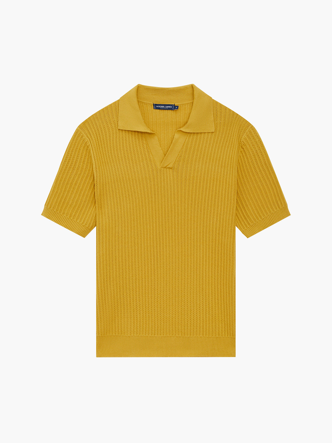 RINO CHAIN STITCH KNIT POLO