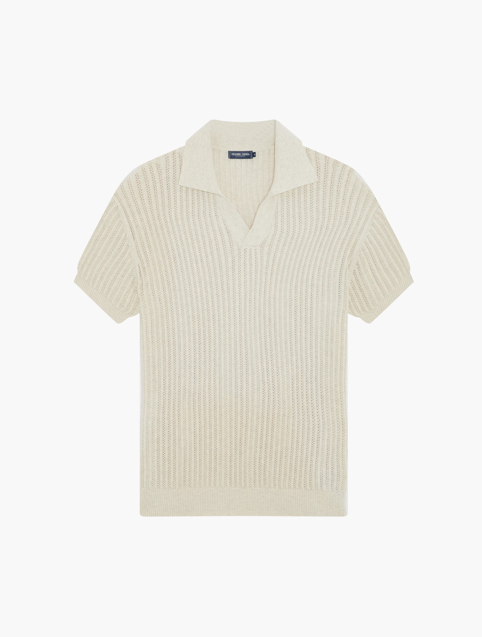 RINO CHAIN STITCH KNIT POLO