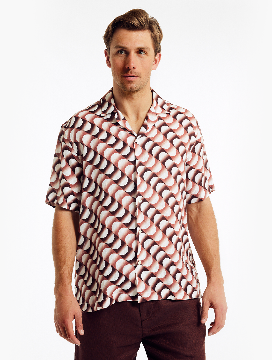 HELICONIA ROBERTO LINEN SHIRT