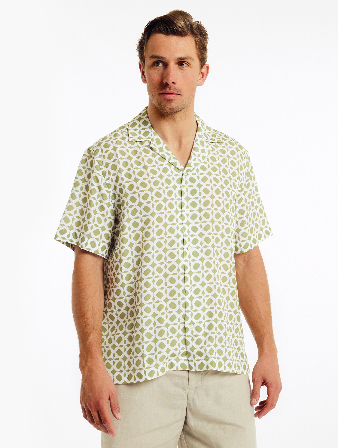 ROBERTO WEAVE LYOCELL SHIRT