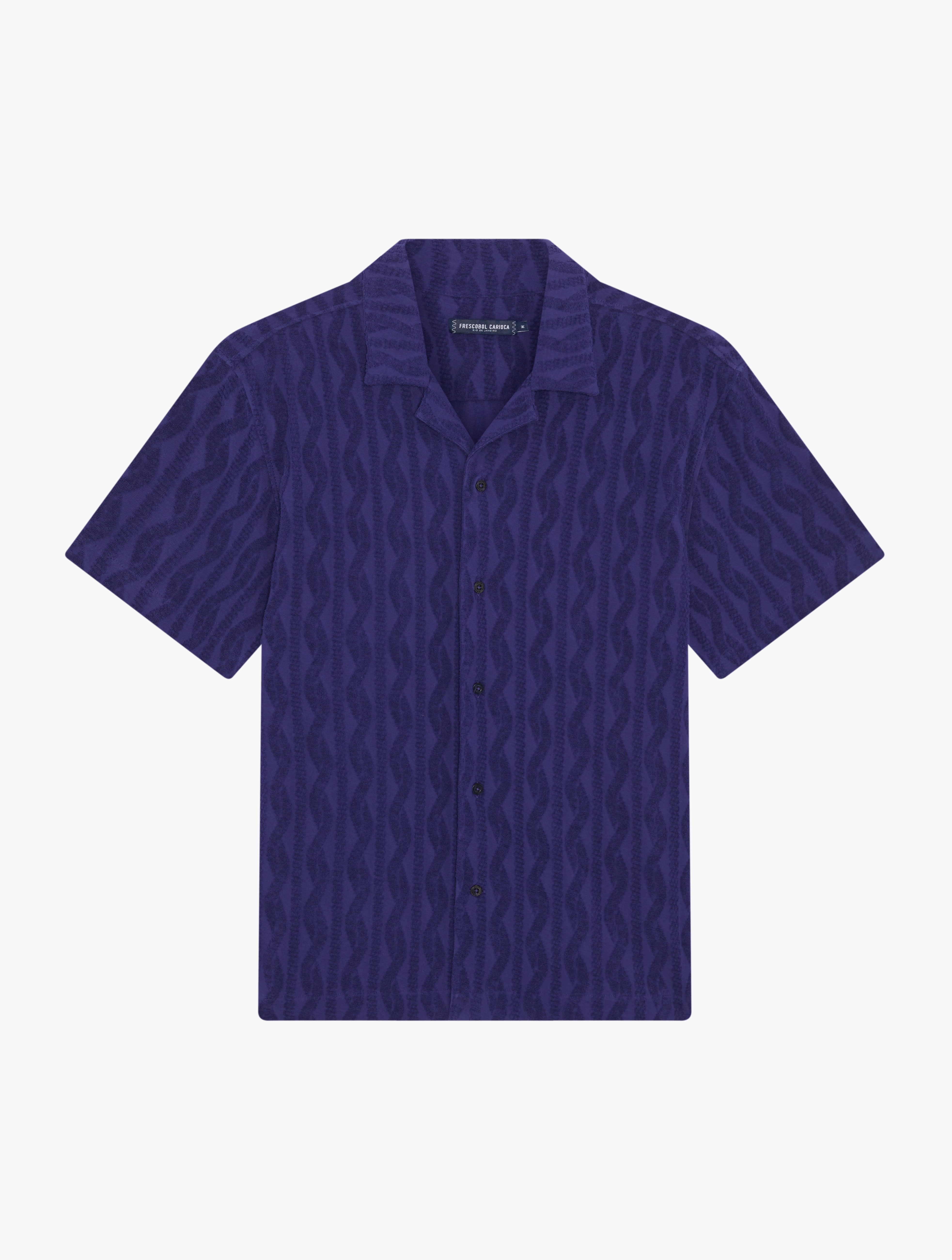 ROBERTO TERRY COTTON SHIRT