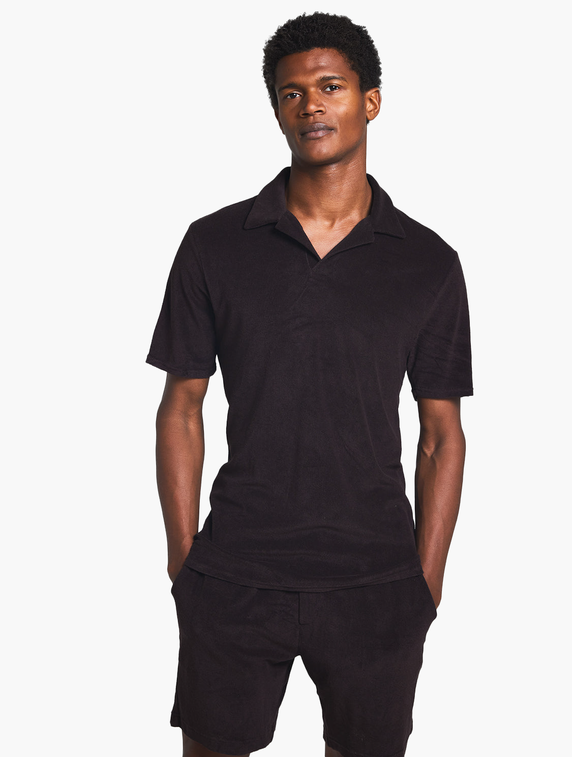 FAUSTINO TERRY COTTON POLO