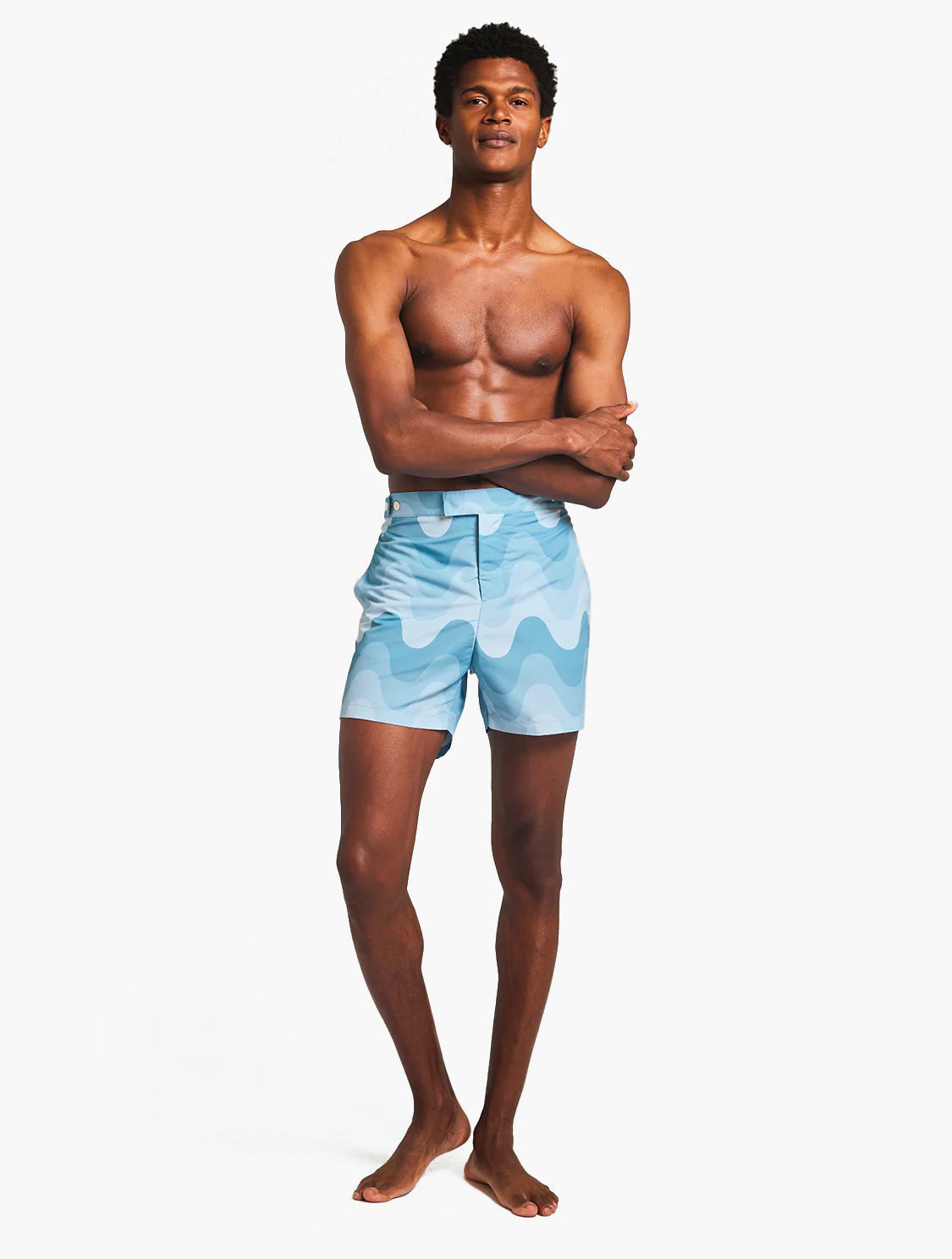 TAILORED SWIM SHORTS COPACABANA GRADE PRINT