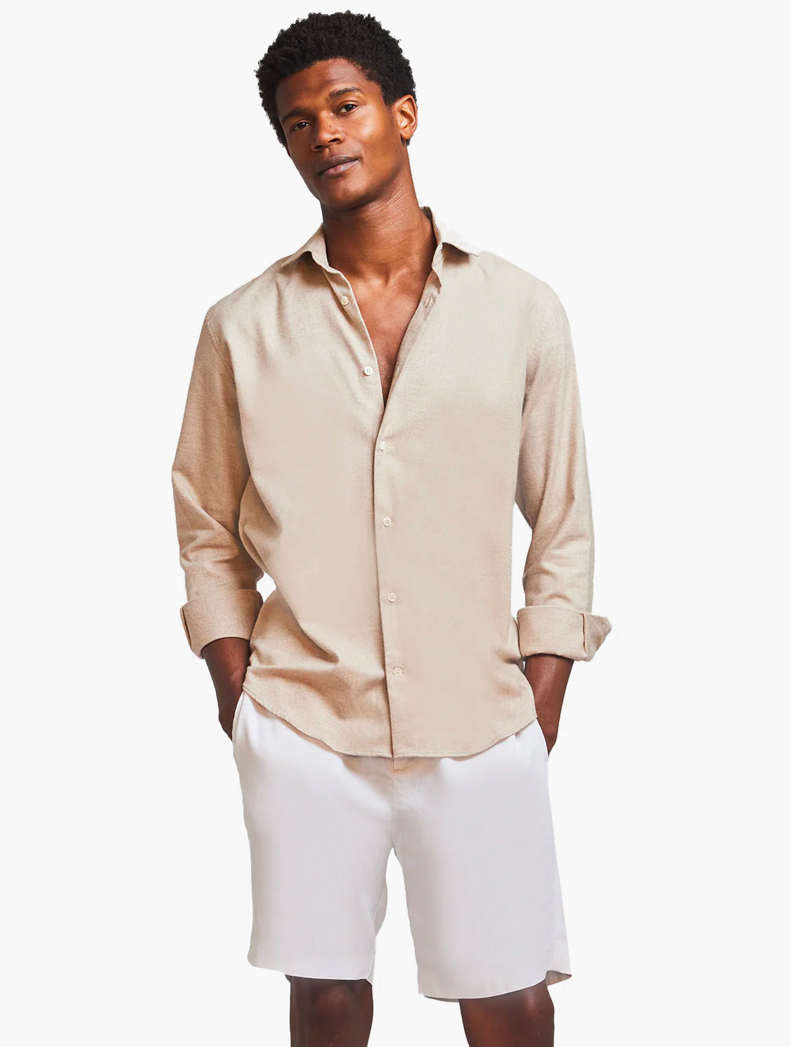 ANTONIO CASHMERE BLEND SHIRT