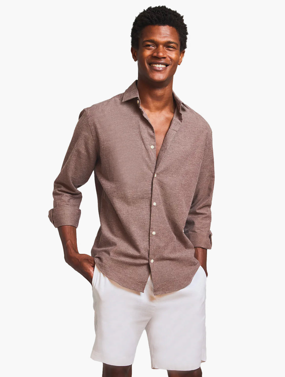 ANTONIO CASHMERE BLEND SHIRT